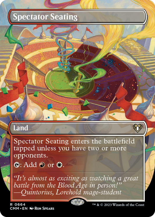 Spectator Seating (CMM-664) (Borderless) (Foil)