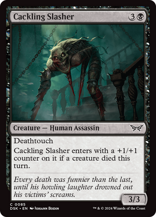 Cackling Slasher (DSK-085) (Foil)