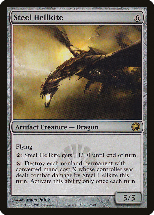 Steel Hellkite (SOM-205) (Foil)