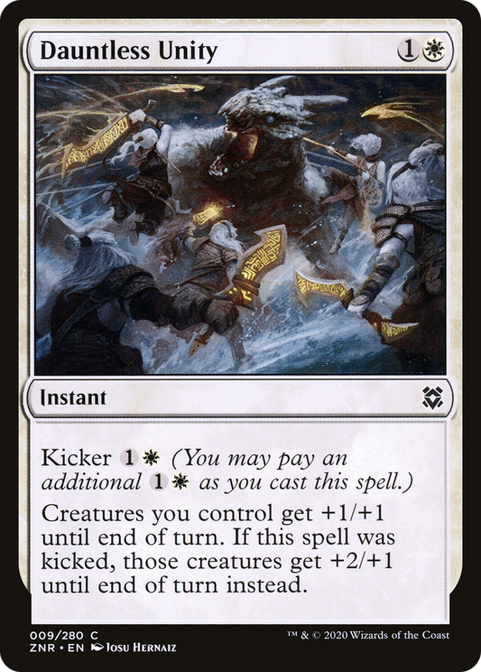 Dauntless Unity (ZNR-009) (Foil)