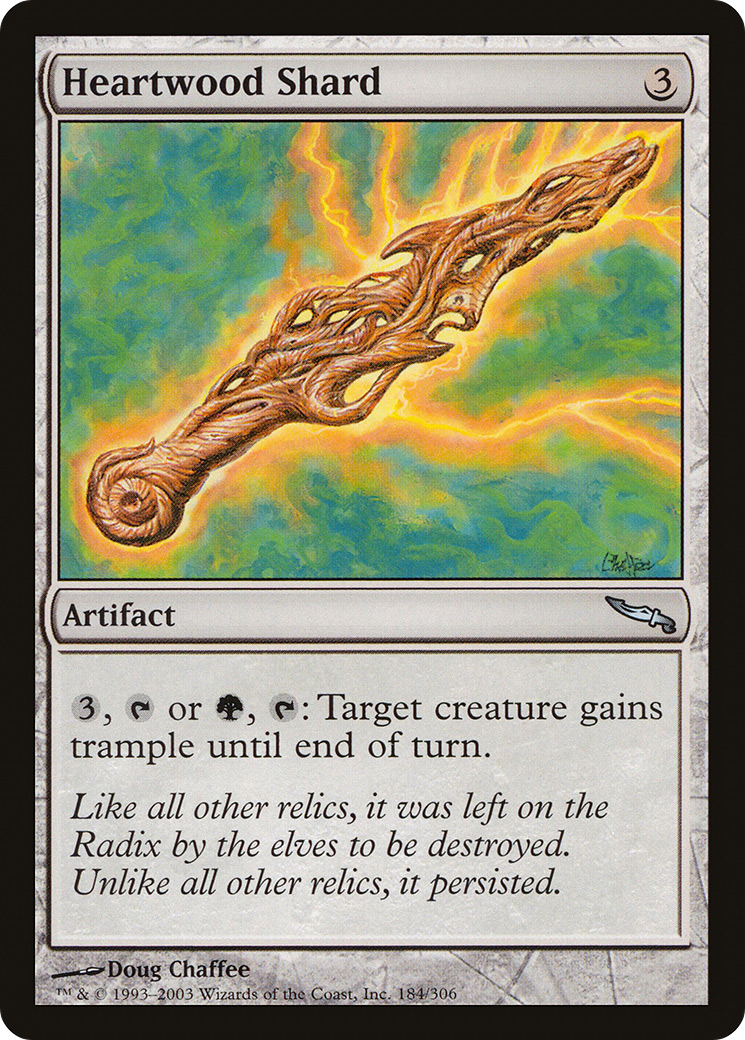 Heartwood Shard (MRD-184) (Foil)