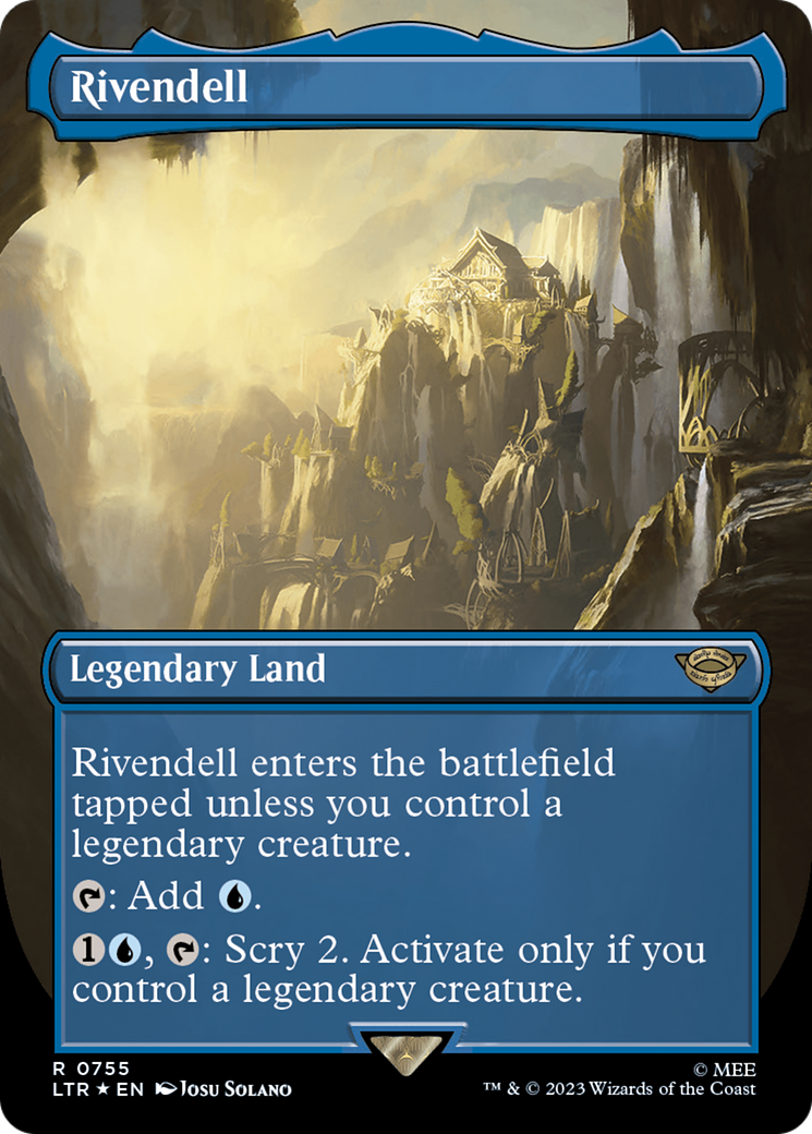 Rivendell (LTR-755) (Borderless) (Surge Foil)