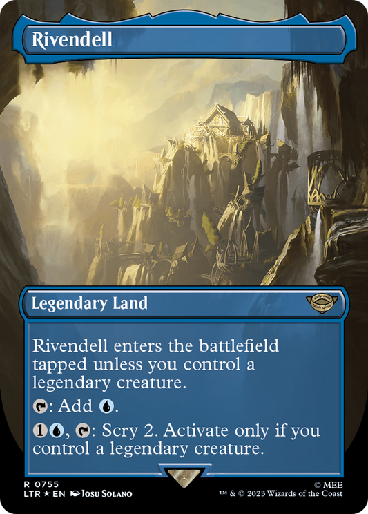 Rivendell (LTR-755) (Borderless) (Surge Foil)