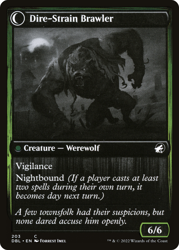 Tireless Hauler // Dire-Strain Brawler (DBL-203)