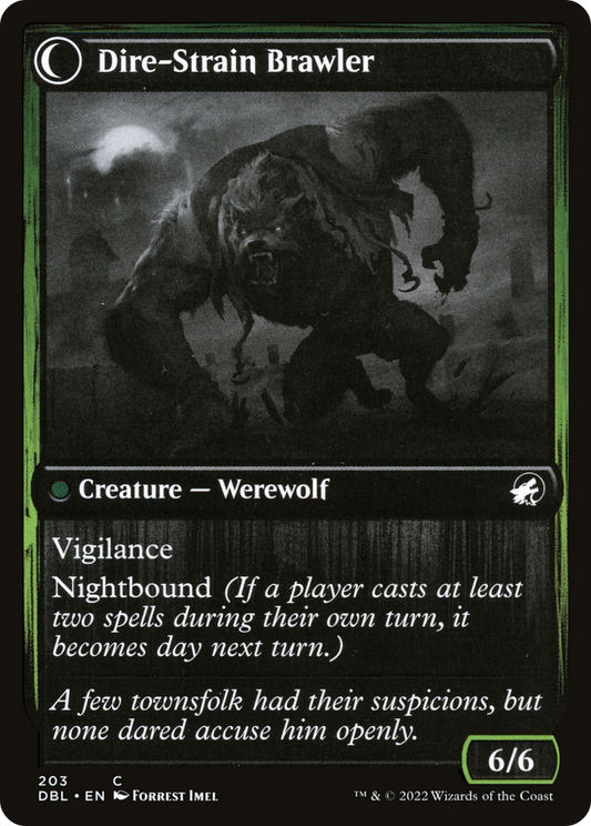 Tireless Hauler // Dire-Strain Brawler (DBL-203)