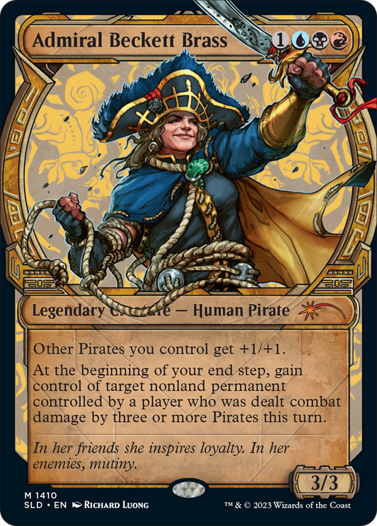 Admiral Beckett Brass (SLD-1410) (Showcase)
