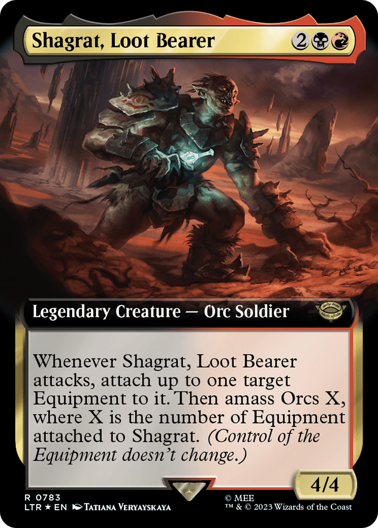 Shagrat, Loot Bearer (LTR-783) (Extended Art) (Surge Foil)