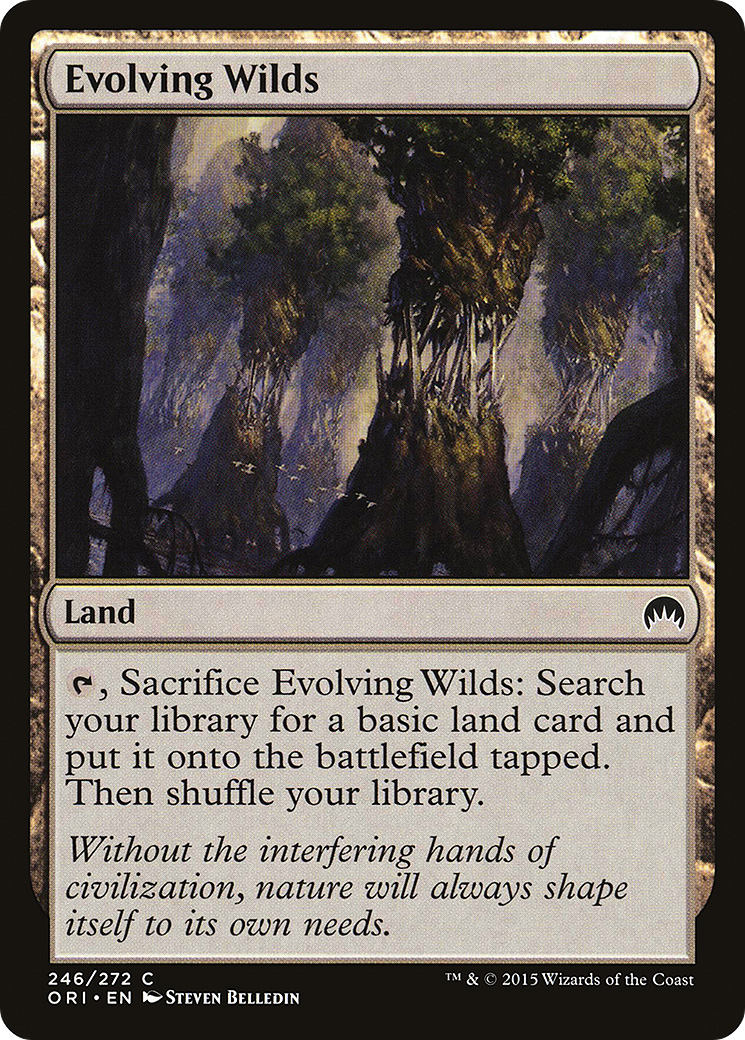 Evolving Wilds (ORI-246) (Foil)