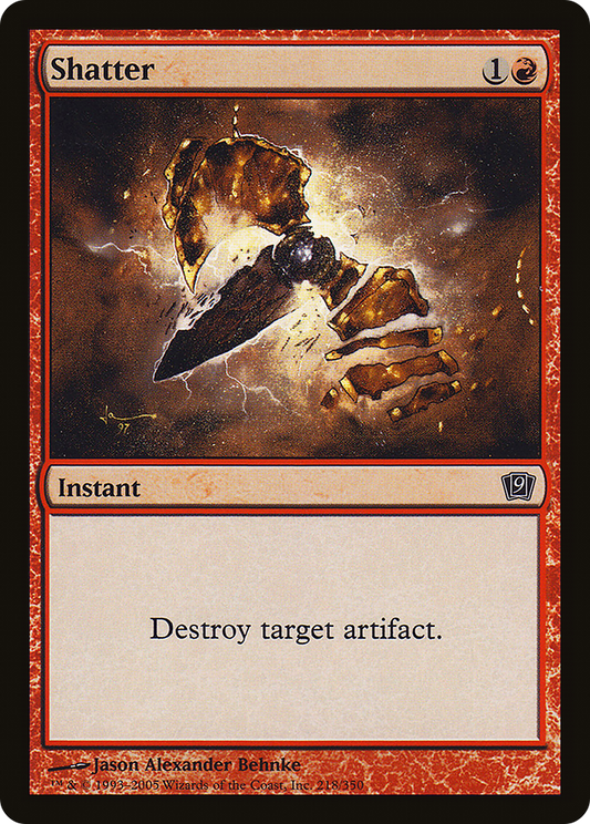 Shatter (9ED-218★) (Foil)