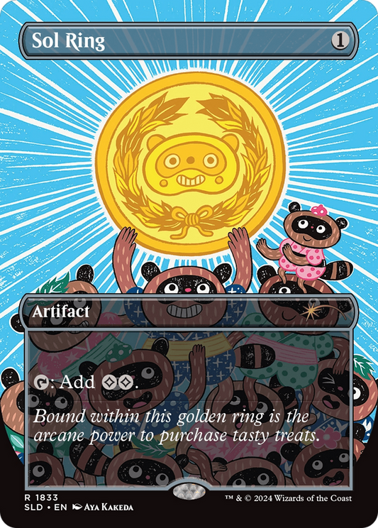 Sol Ring (SLD-1833) (Borderless) (Foil)