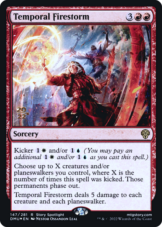 Temporal Firestorm (PRE-147S) (Foil)