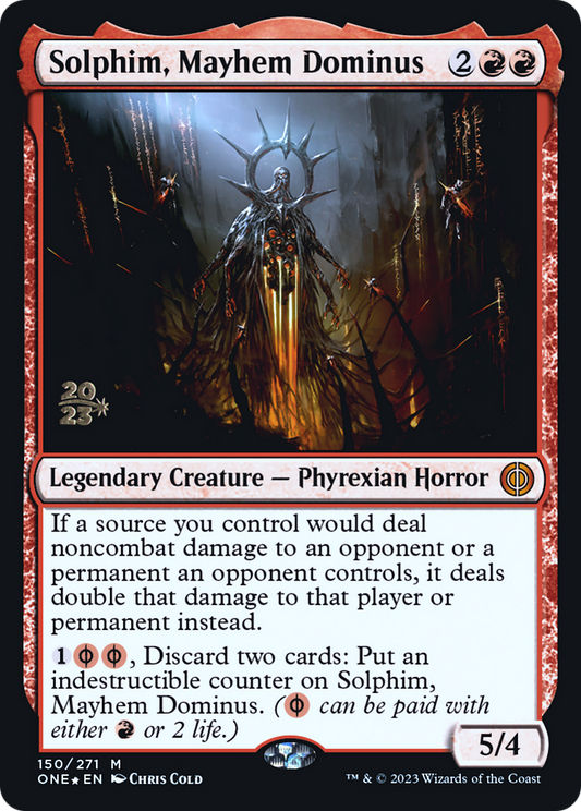 Solphim, Mayhem Dominus (PRE-150S) (Foil)