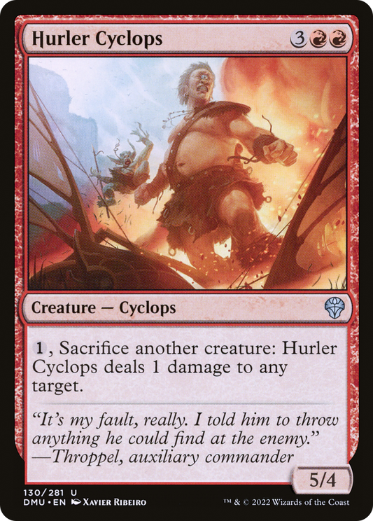 Hurler Cyclops (DMU-130) (Foil)
