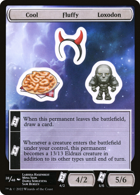 Cool Fluffy Loxodon (UNF-028)