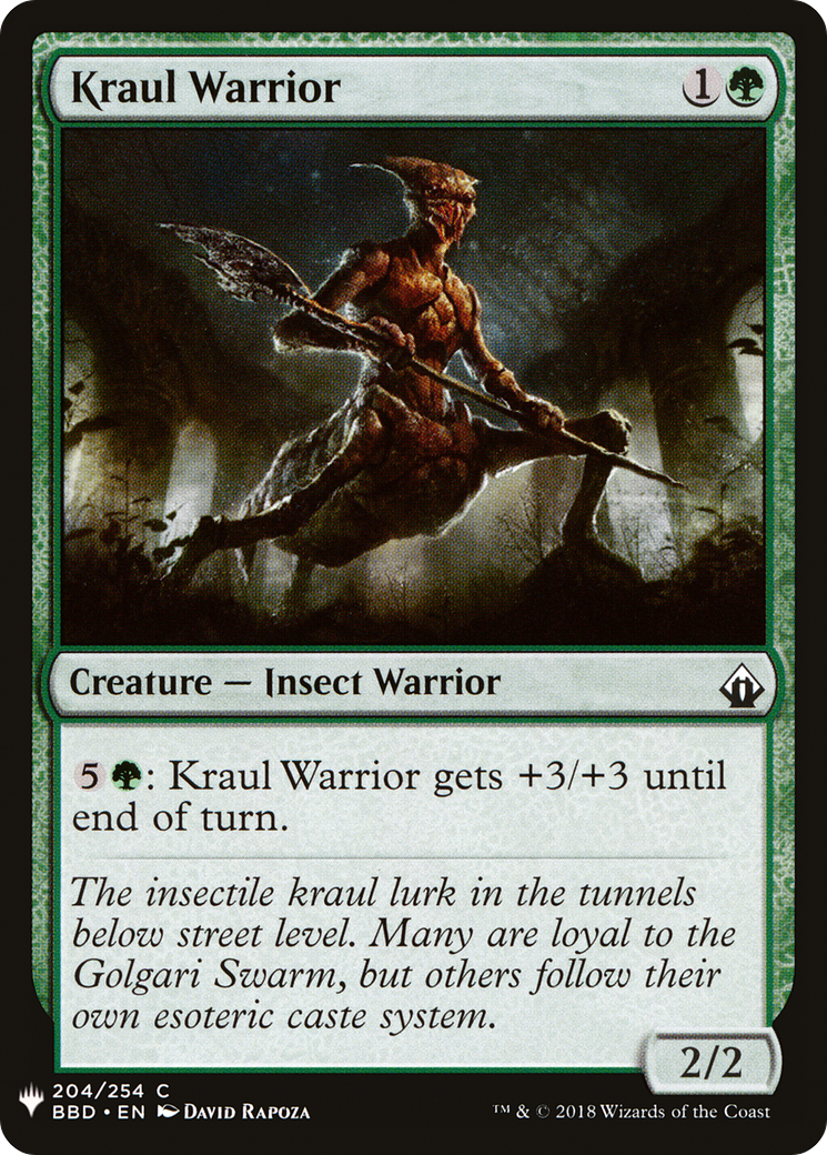Kraul Warrior (LIST-BBD-204)
