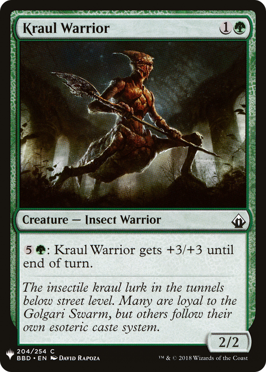 Kraul Warrior (LIST-BBD-204)