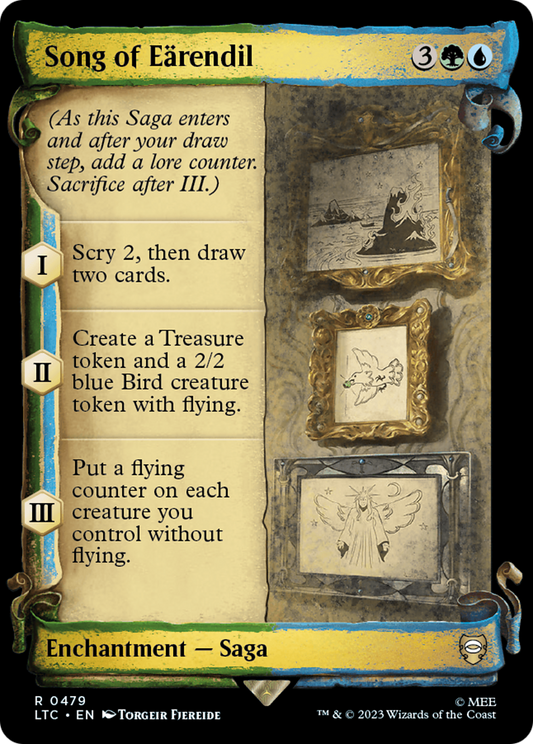 Song of Eärendil (LTC-479) (Showcase) (Scroll) (Foil)