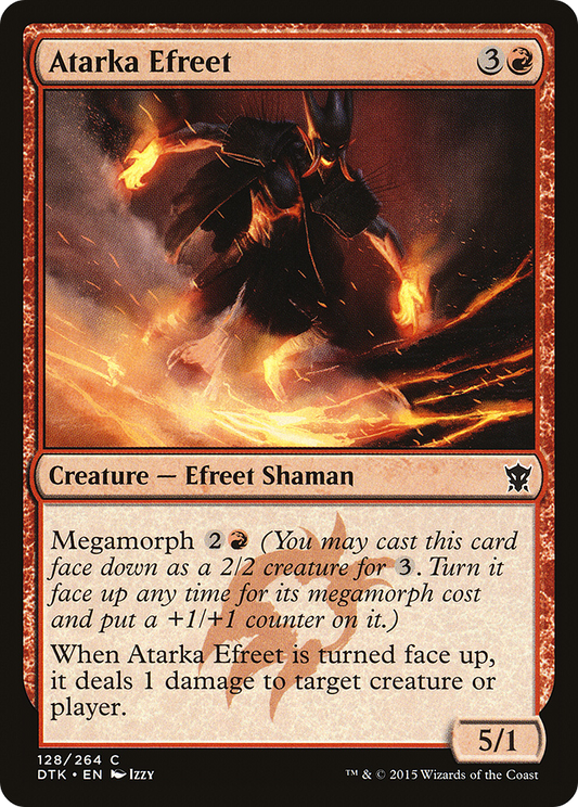 Atarka Efreet (DTK-128) (Foil)