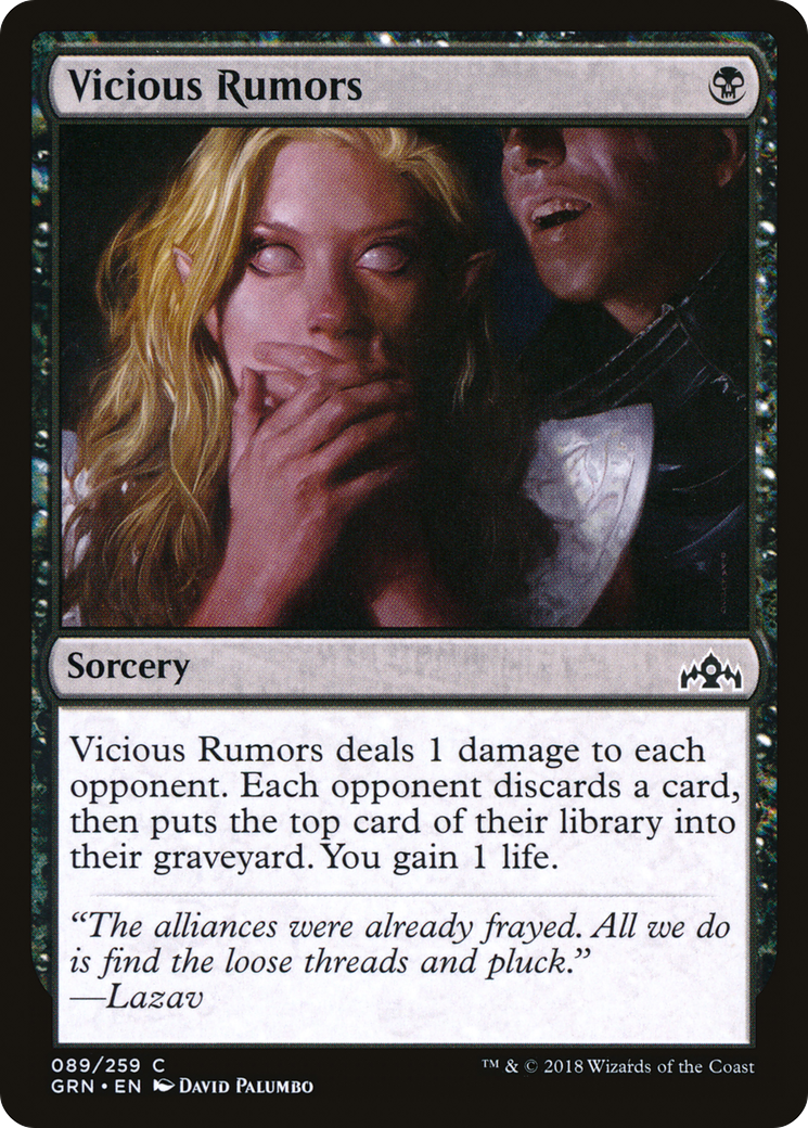 Vicious Rumors (GRN-089) (Foil)
