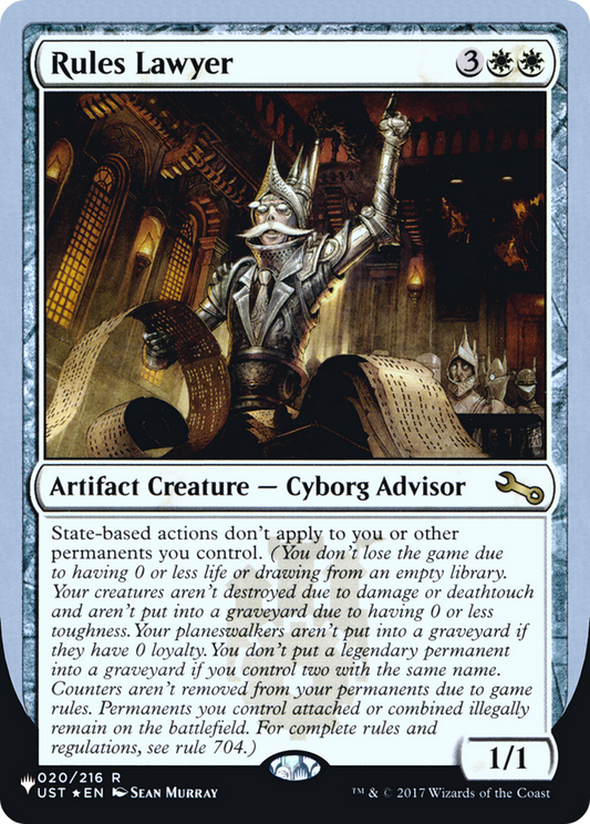 Rules Lawyer (LIST-007) (Foil)