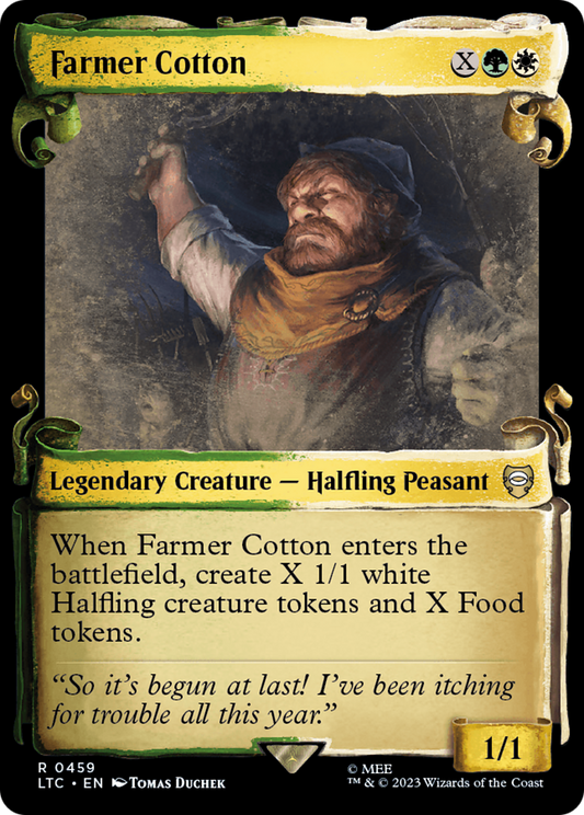 Farmer Cotton (LTC-459) (Showcase) (Scroll)