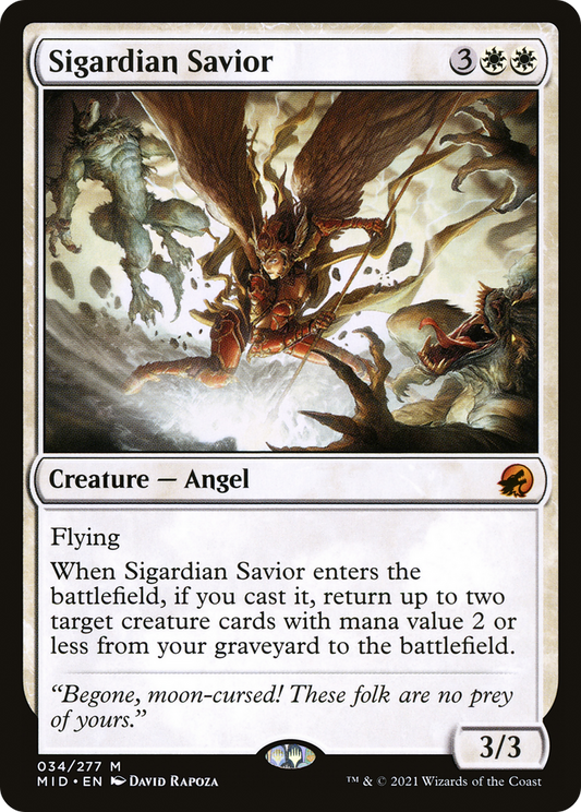 Sigardian Savior (MID-034) (Foil)