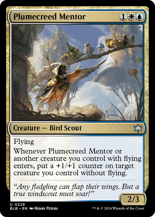 Plumecreed Mentor (BLB-228)