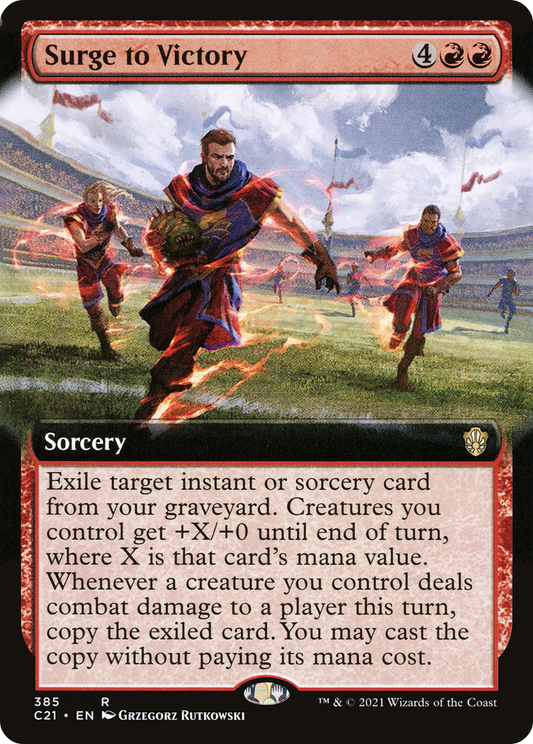 Surge to Victory (C21-385) (Extended Art)