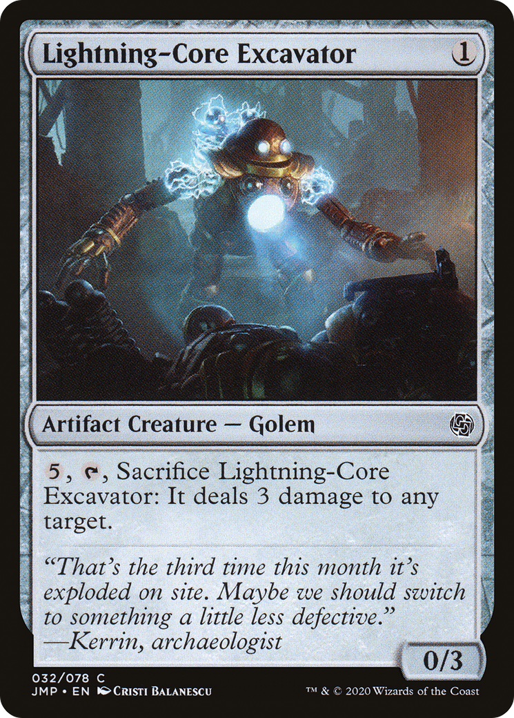 Lightning-Core Excavator (JMP-032)
