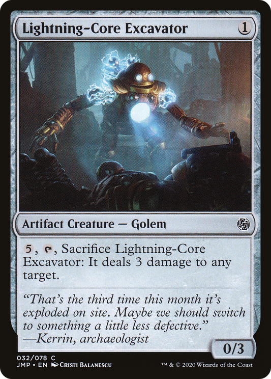 Lightning-Core Excavator (JMP-032)
