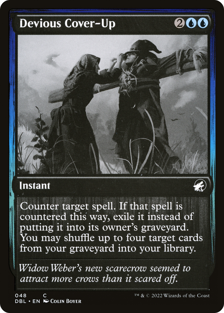 Devious Cover-Up (DBL-048) (Foil)