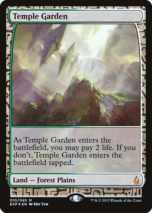 Temple Garden (EXP-010) (Foil)
