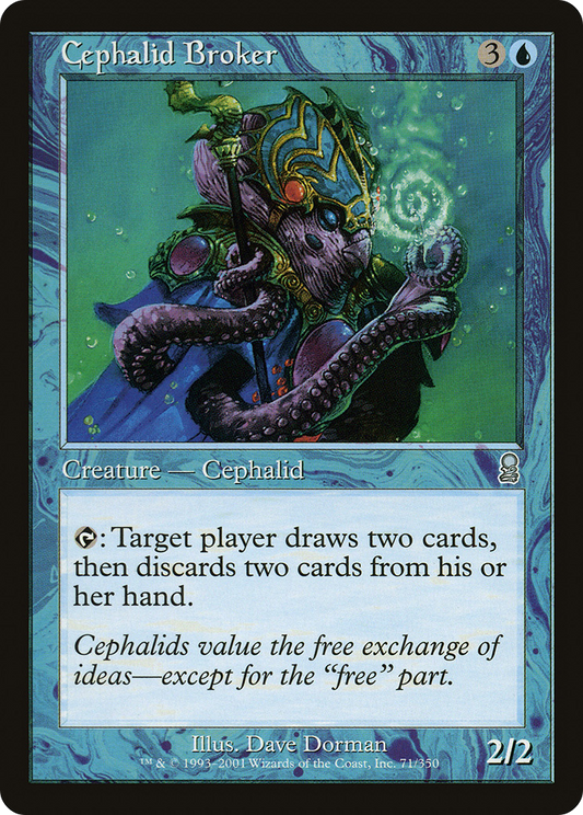 Cephalid Broker (ODY-071) (Foil)