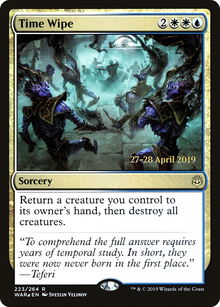 Time Wipe (PRE-223S) (Foil)