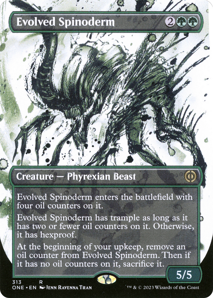 Evolved Spinoderm (ONE-313) (Showcase) (Borderless)