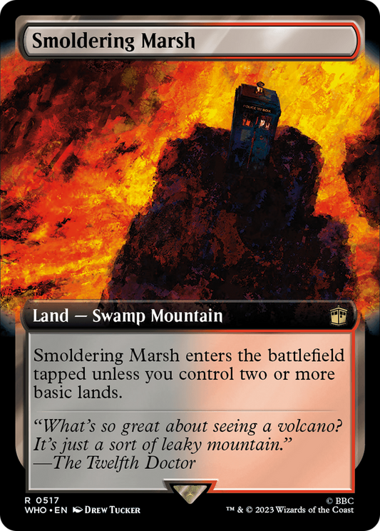 Smoldering Marsh (WHO-517) (Extended Art) (Foil)