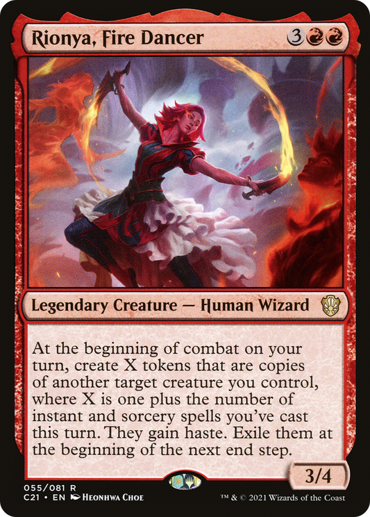 Rionya, Fire Dancer (C21-055)