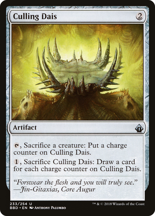 Culling Dais (BBD-233) (Foil)