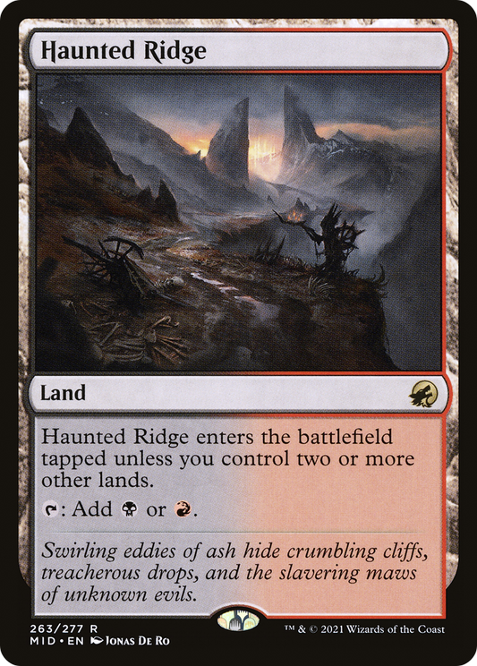 Haunted Ridge (MID-263) (Foil)