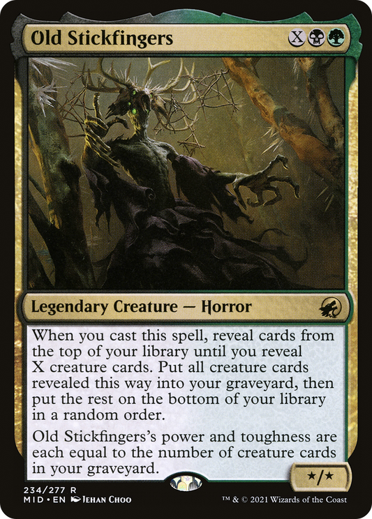 Old Stickfingers (MID-234) (Foil)