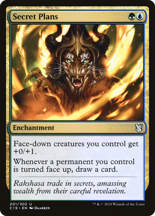 Secret Plans (C19-201)