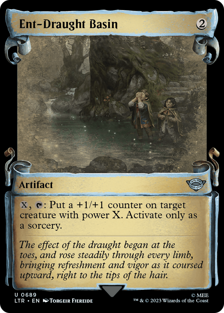 Ent-Draught Basin (LTR-689) (Showcase) (Scroll) (Foil)