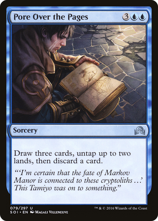 Pore Over the Pages (SOI-079)