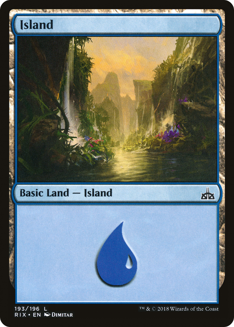 Island (RIX-193) (Foil)