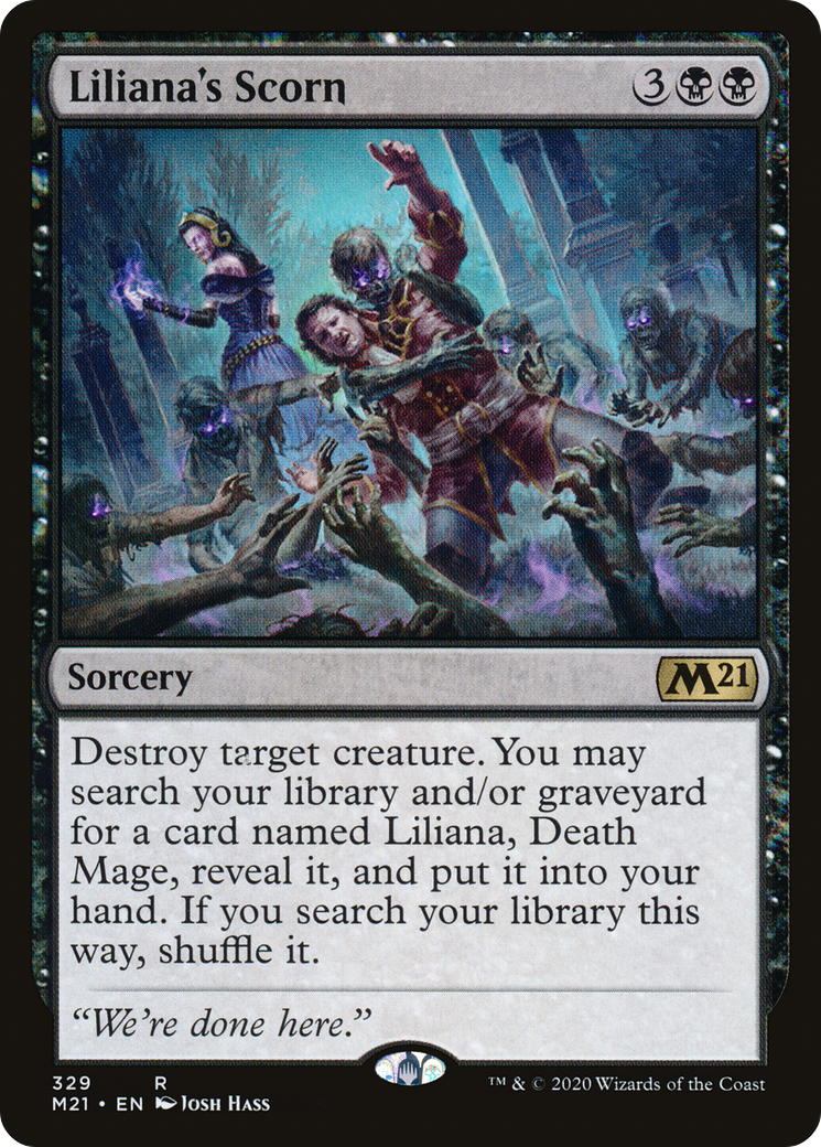 Liliana's Scorn (M21-329)