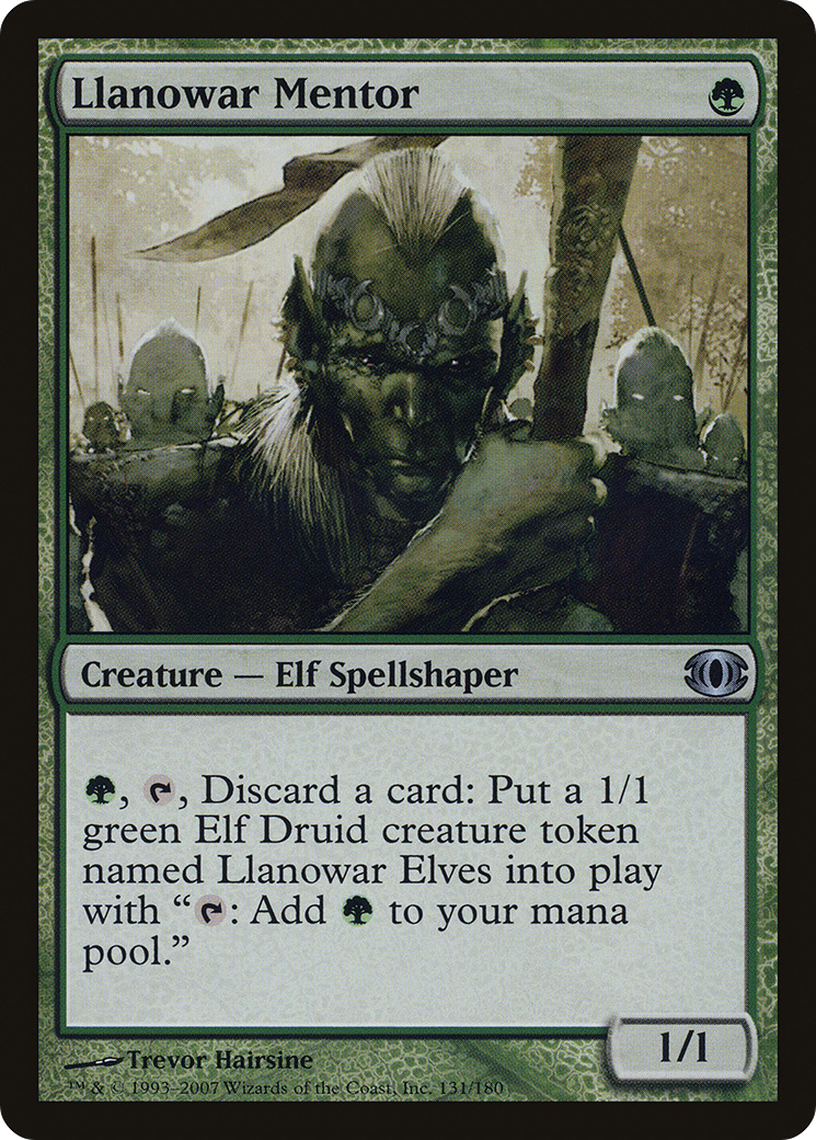 Llanowar Mentor (FUT-131) (Foil)