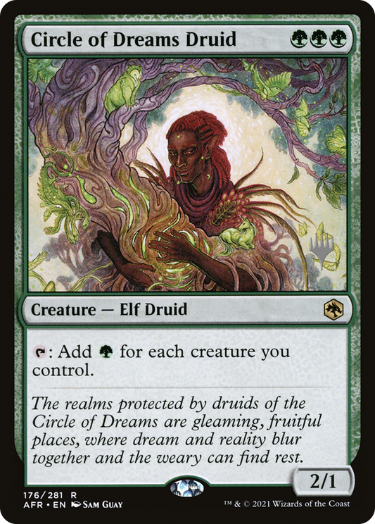 Circle of Dreams Druid (PPAFR-176P) (Foil)