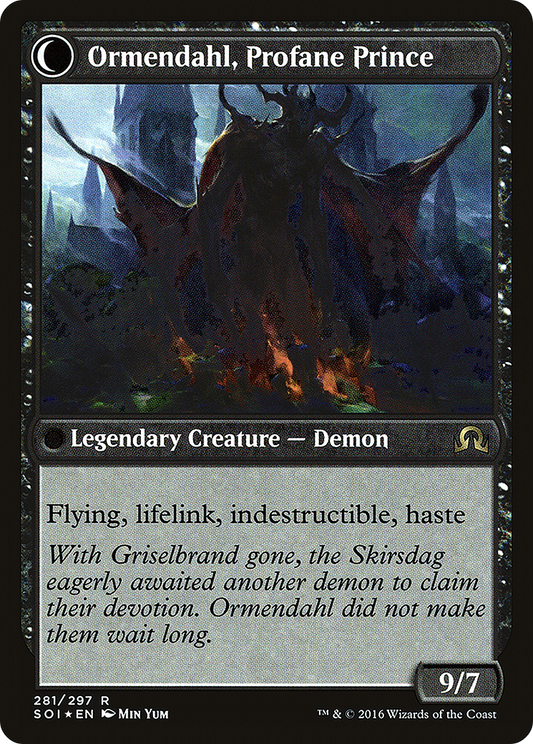 Westvale Abbey // Ormendahl, Profane Prince (PRE-281S) (Foil)