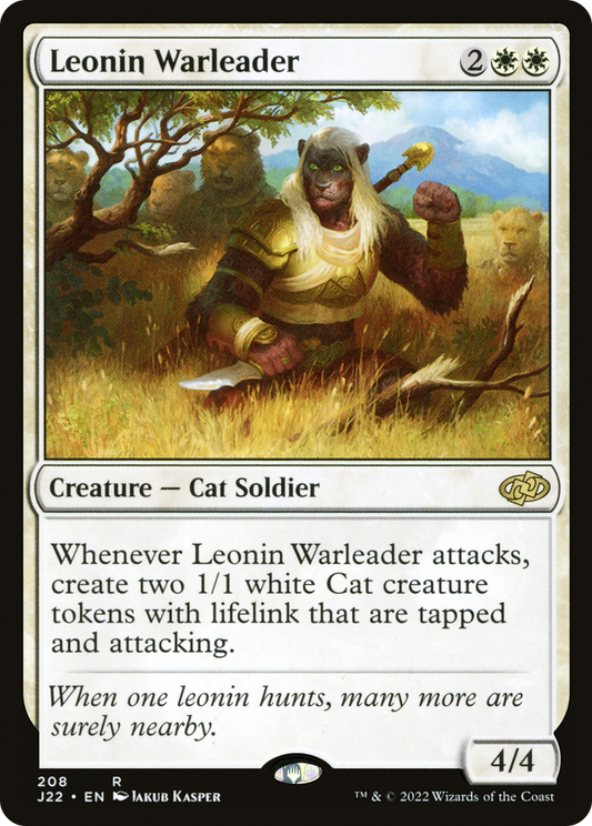 Leonin Warleader (J22-208)