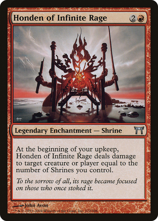 Honden of Infinite Rage (CHK-172)